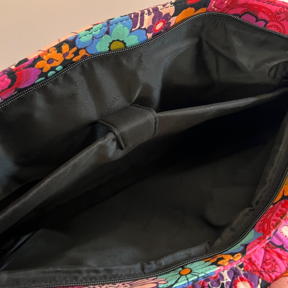 Vera Bradley Triple Compartment Travel Bag in Fiesta Floral Print - Picture 4 of 6